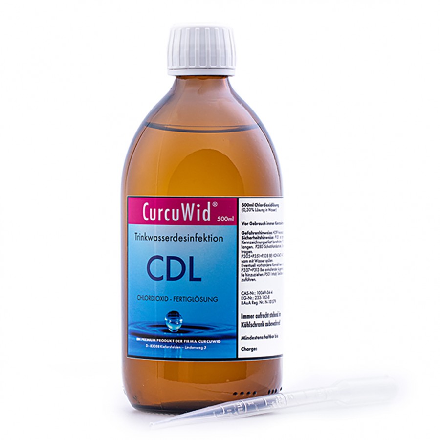 CDL/CDS Chlordioxid mit Pipette 0,3% 500 ml Produkte Nahrungsergänzungsmittel